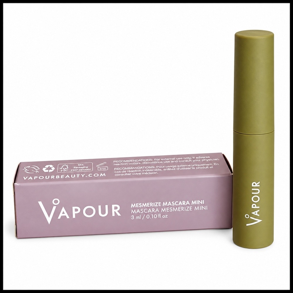 VAPOUR Mesmerize Mascara In JET Black 3ml / 0.10 fl oz Travel Size New in Box